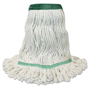 Boardwalk® Mop Head, Premium Standard Head, Cotton-rayon Fiber, Medium, White freeshipping - TVN Wholesale